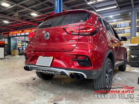  Độ Pô Akrapovic Đôi Cao Cấp Cho Xe MG ZS 