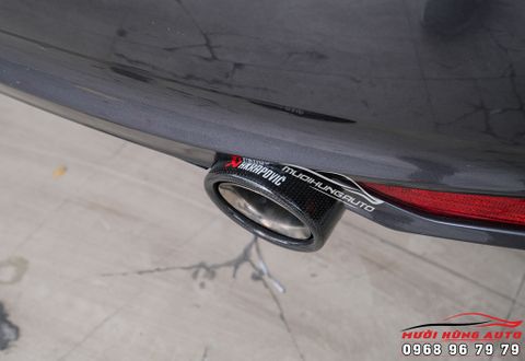  Độ Pô AKRAPOVIC Đơn Cho Xe Toyota Vios Tại TPHCM 