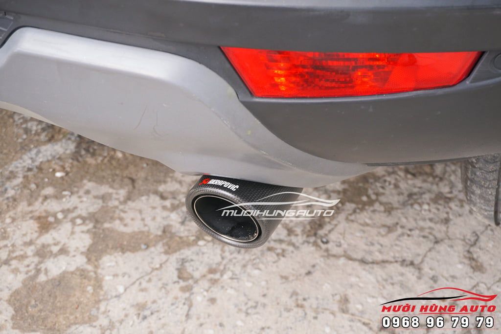 Độ Pô Thể Thao Cho RANGE ROVER Mẫu Pô AKRAPOVIC Cao Cấp