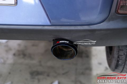  Độ Pô On Off Và Đuôi Pô AKRAPOVIC Cao Cấp Cho Xe KIA MORNING 