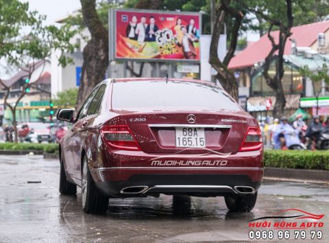  Độ Pô Thể Thao Kiểu Mer Cho Mercedes C200 2007 