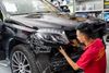 Thay Cản Trước Kết Hợp Cụm Đèn Trước Sau Độc Đáo Cho Xe Mercedes GL500