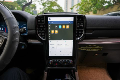  Xe Ford Everest 2023 Lắp Android Box Elliview D4 Chính Hãng 