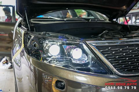  Độ Đèn Bi Led OSRAM Cho Kia Sorento 