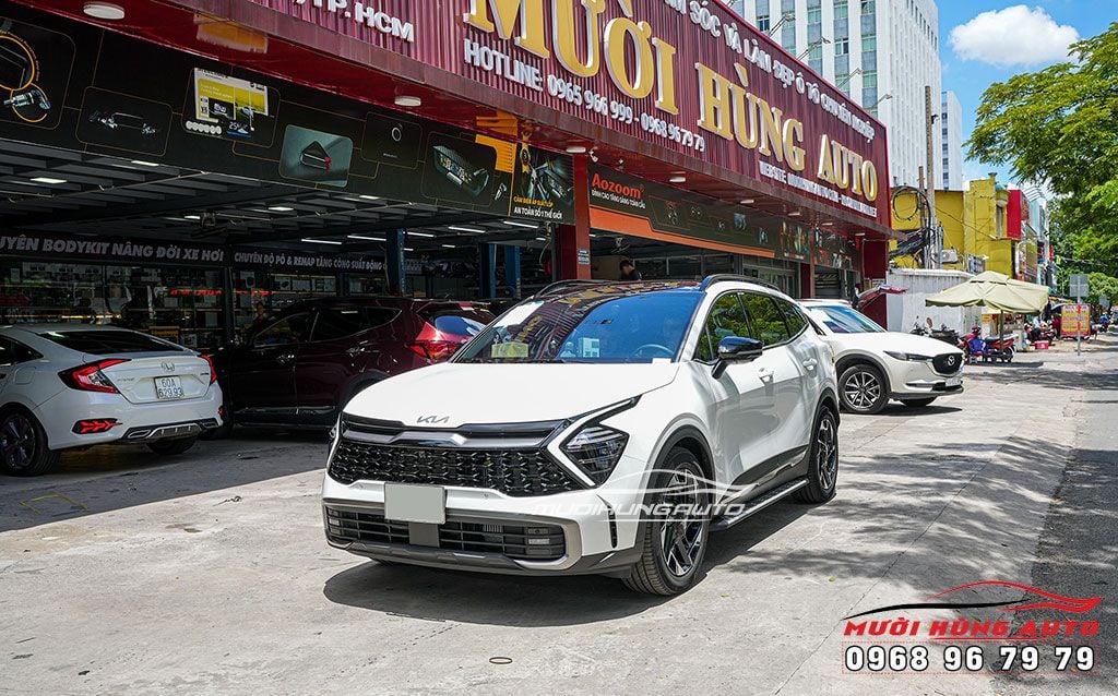 Xe Kia Sportage 2022 Lắp Bệ Bước Chân Cao Cấp