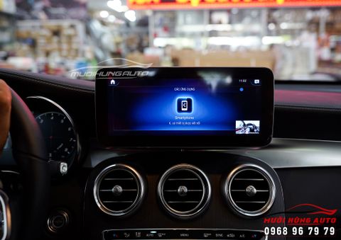  Màn Hình DVD Android Chính Hãng Xe Mercedes GLC300 2020 