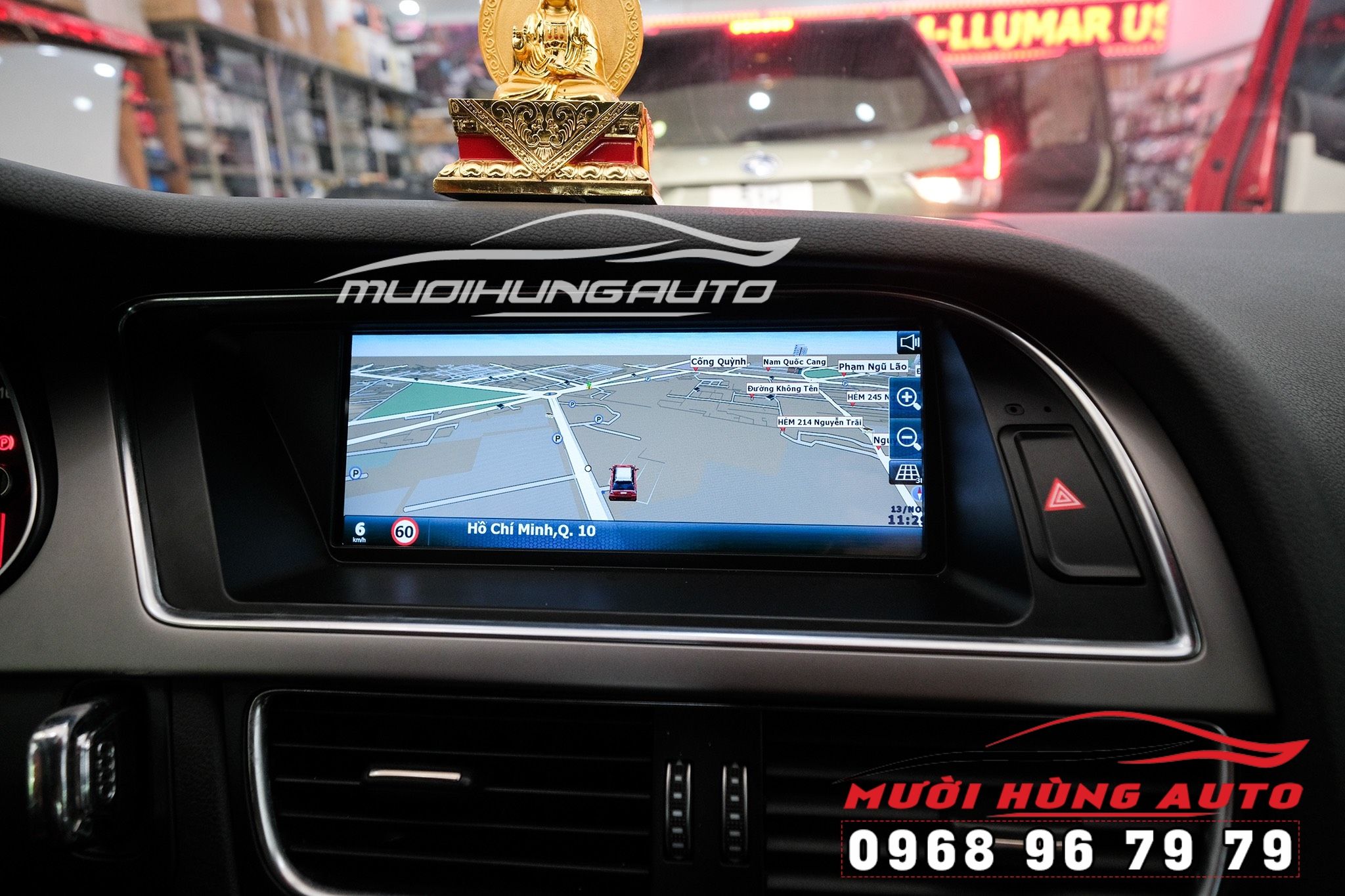 Lắp Màn Hình DVD Zin Theo Xe Audi A4 2013 - 2015