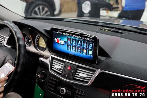  Giải Trí Đỉnh Cao Với Màn Hình Android Cao Cấp Cho Xe MERCEDES E250 