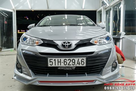  Lắp Body Kit Toyota Vios 2020 Xe Màu Xám Chuyên Nghiệp 