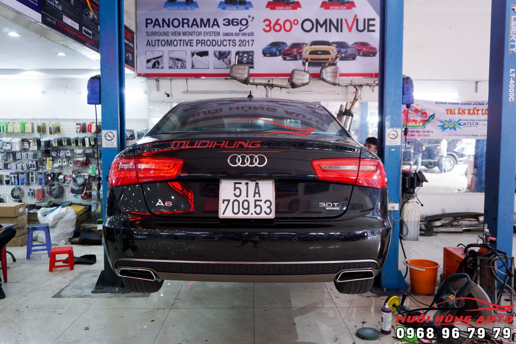 Nâng Cấp Pô Audi A6 2014 Lên Pô Audi A6 2018 Chính Hãng