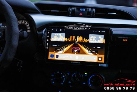 Combo Màn Hình Android Kèm Camera 360 ZESTECH ZT360 Cho TOYOTA HILUX 2021