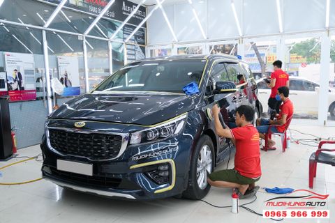  Phủ Ceramic Sáng Bóng Xe Sedona 