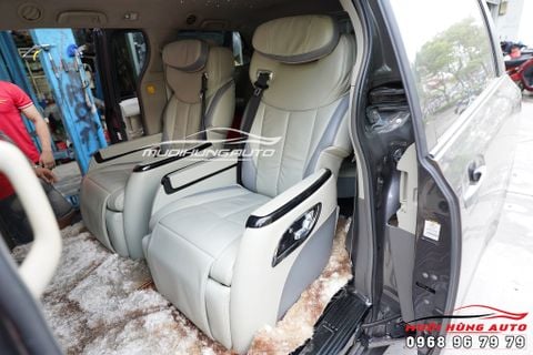  Độ Ghế Limousine Nâng Cao Sự Tiện Nghi Cho Xe TOYOTA SIENNA 