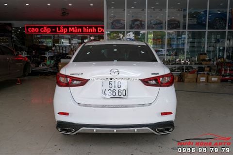  Độ Pô Cho Xe MAZDA 2 Mẫu Líp Mer Cao Cấp 