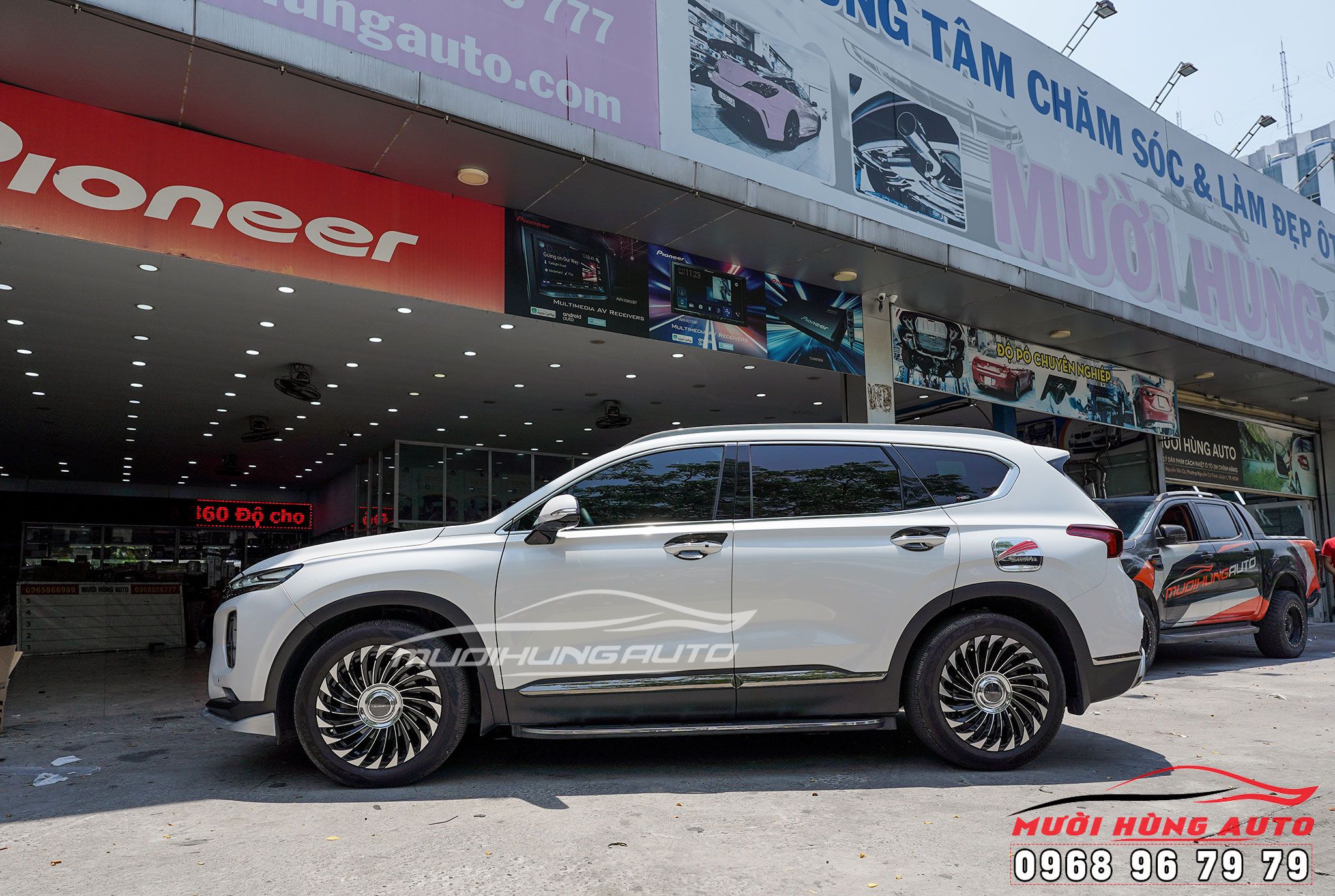 Nâng Cấp Bộ Mâm Thể Thao Cho Hyundai Santafe 2019 Tại TPHCM