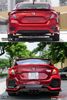 Body Kit Type R Chính Hãng Cho Honda Civic 2020 Xe Màu Mận Đỏ Mới Nhất