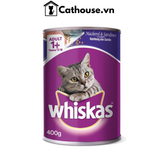  Pate Lon Whiskas Mèo Lớn 400G 