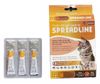  Spreadline (0.8 - 2.5)kg - Nhỏ Gáy Trị Ve, Rận, Giun Cho Mèo 