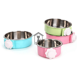  Bát Nhựa Inox Gắn Chuồng 