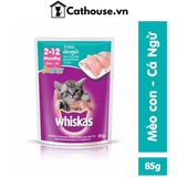  Pate Gói Whiskas Junior Mèo Con 80G 