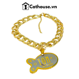  Thẻ Tên Thú Cưng (Kèm Vòng Cổ) 