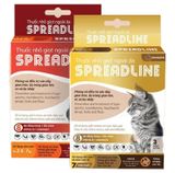  Spreadline (2.5 - 7.5)kg - Nhỏ Gáy Trị Ve, Rận, Giun Cho Mèo 