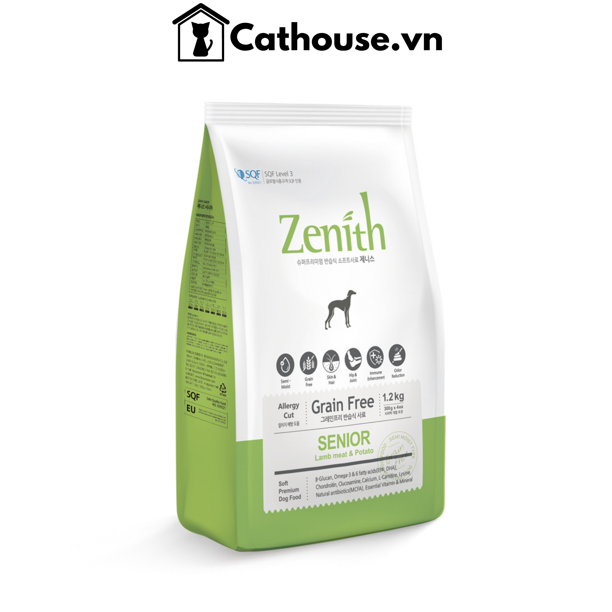  Hạt Mềm Chó Già Zenith Senior 