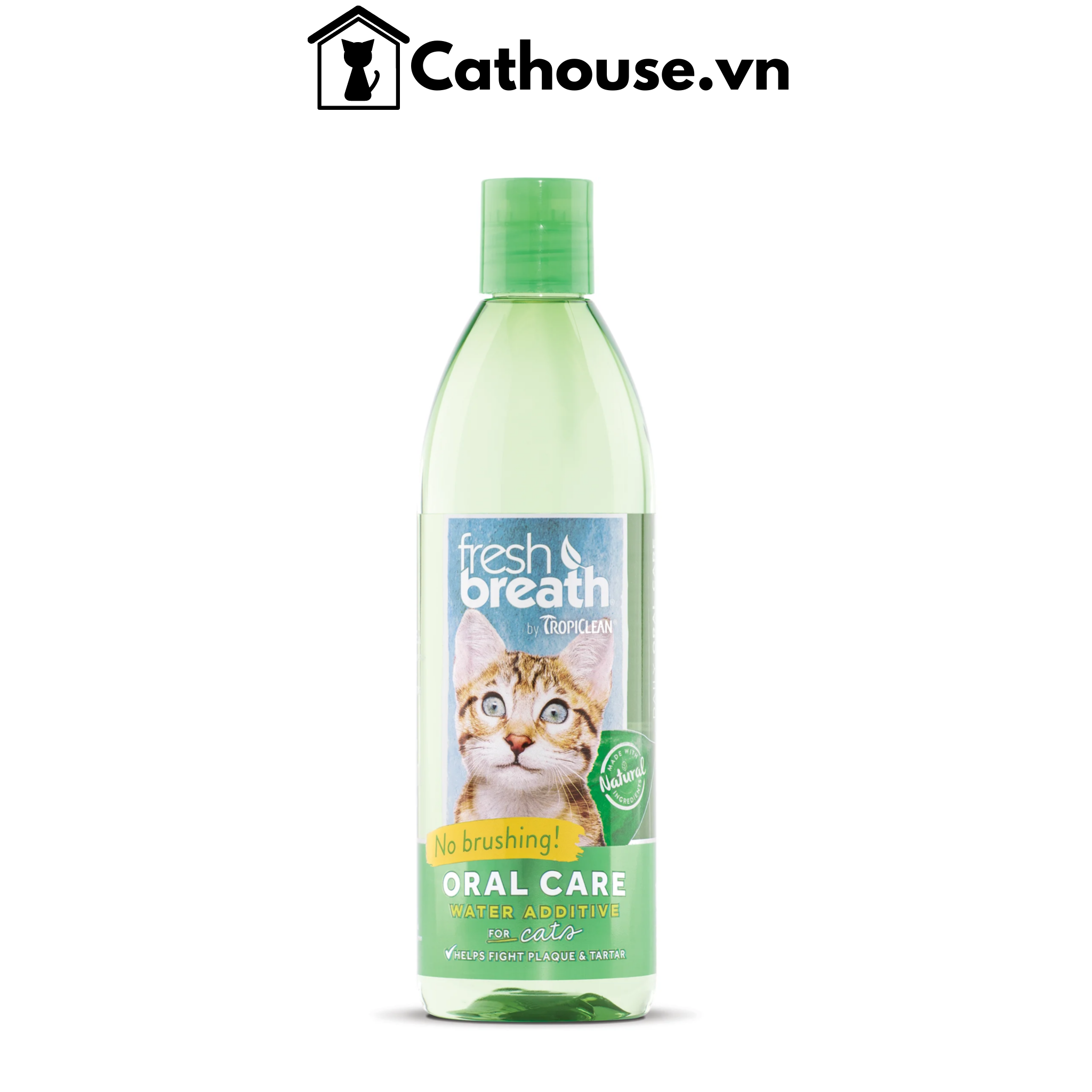 Nước chăm sóc rặng miệng Cho Mèo Tropiclean Fresh Breath Oral Care Water 473ML 