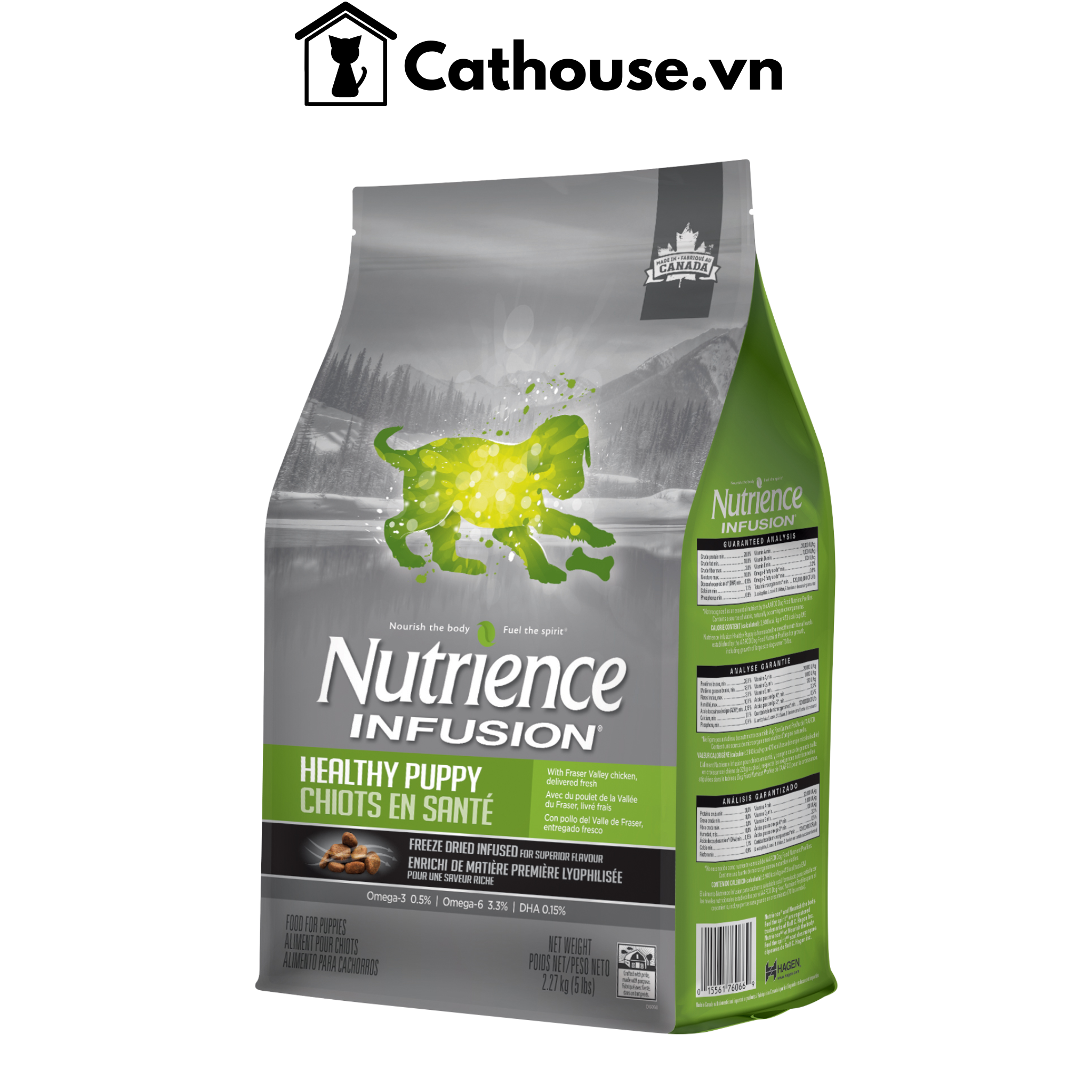  Hạt chó con Nutrience Infusion 