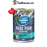  Pate Snappy Tom Real Fish Cho Mèo 400G 