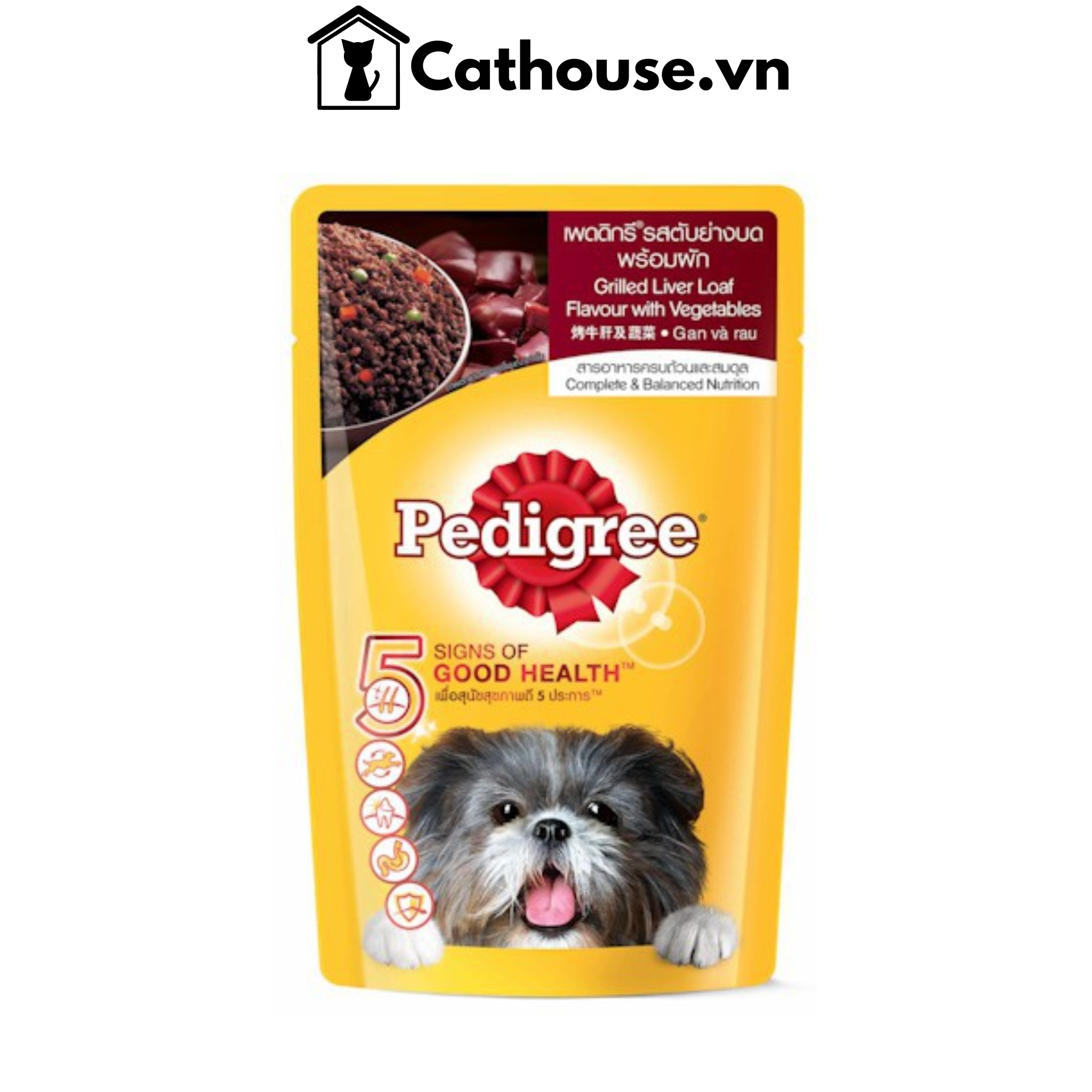  Pate Pedigree Cho Chó Lớn 130G 