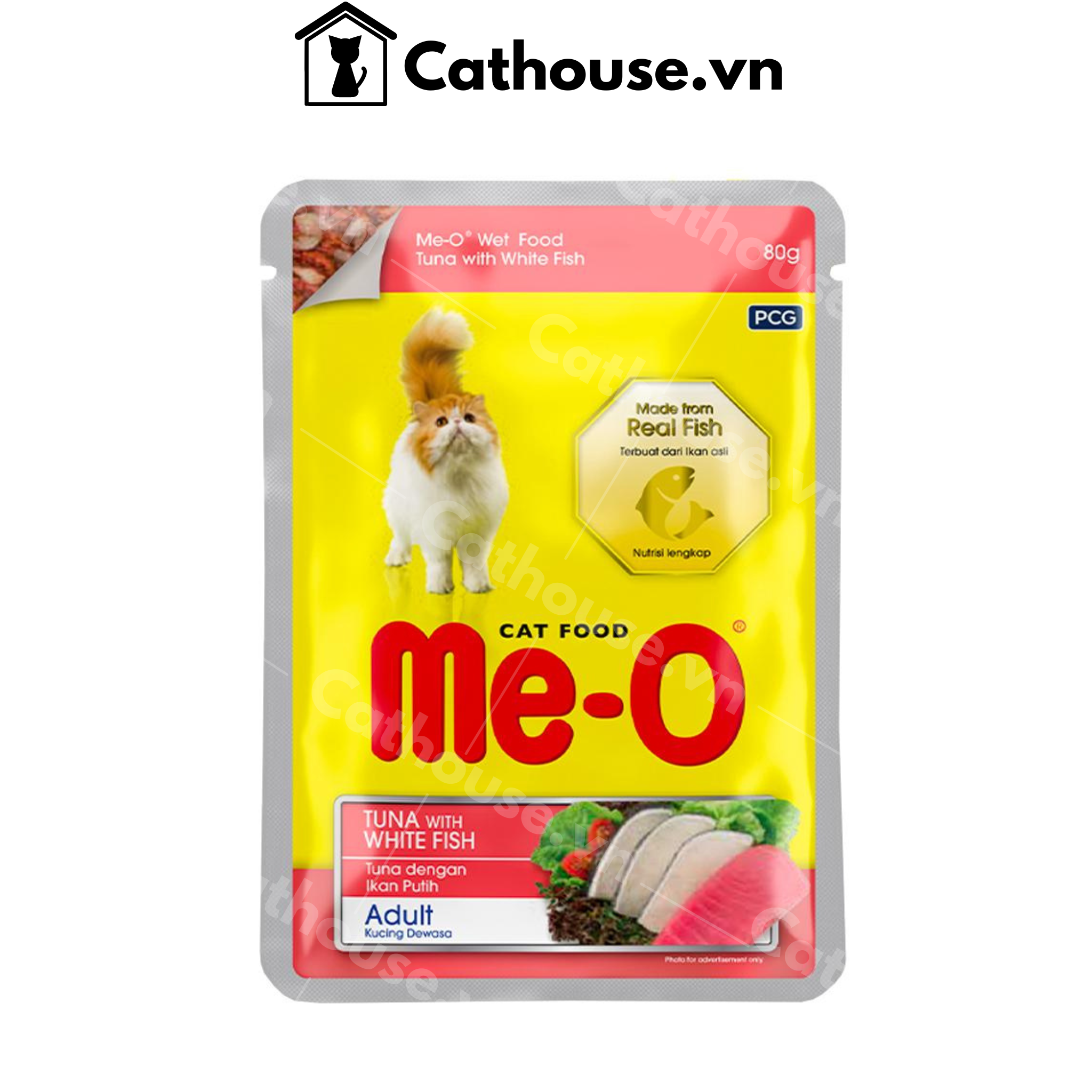  Pate Me-O Cho Mèo Gói 80G 