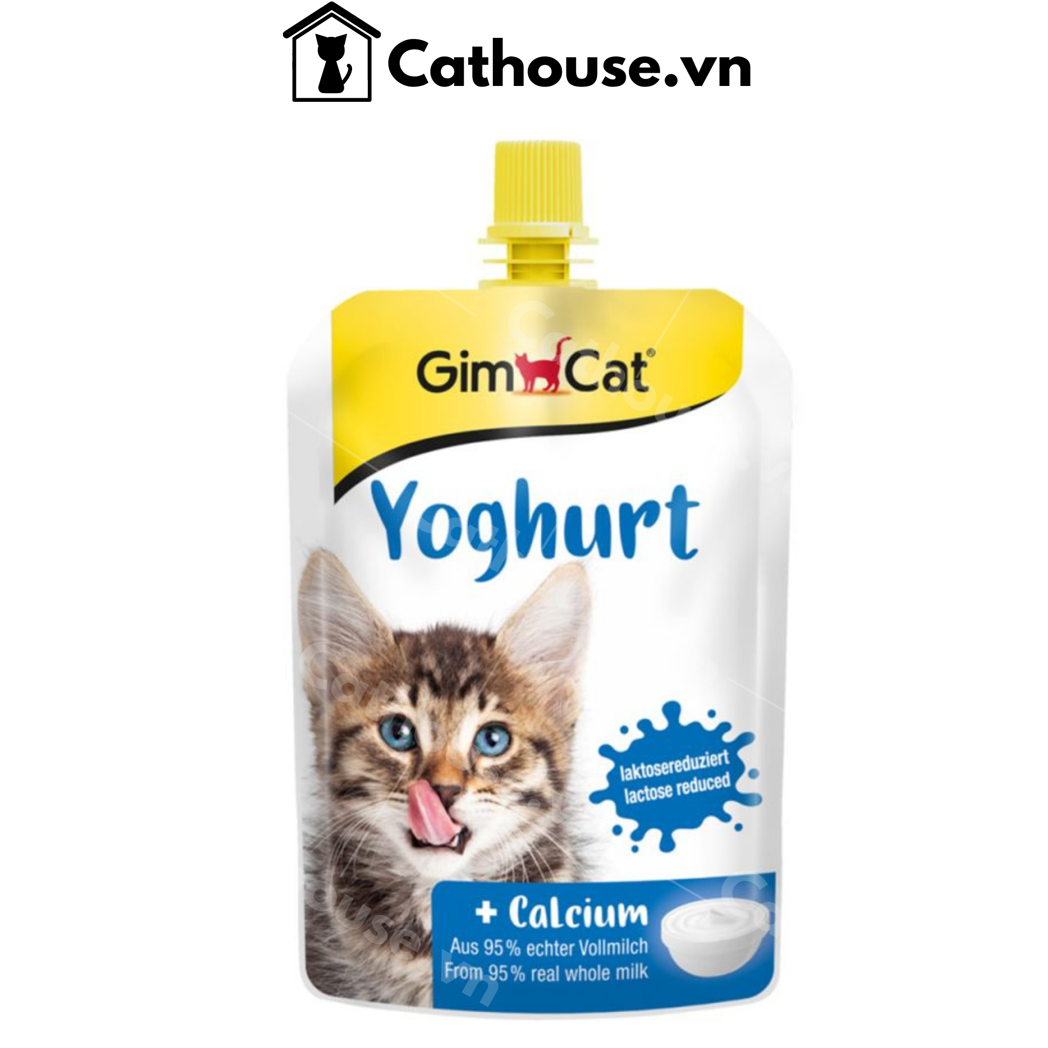  Sữa Chua Hỗ Trợ Tiêu Hóa & Bổ Sung Canxi GimCat Yoghurt 150G 