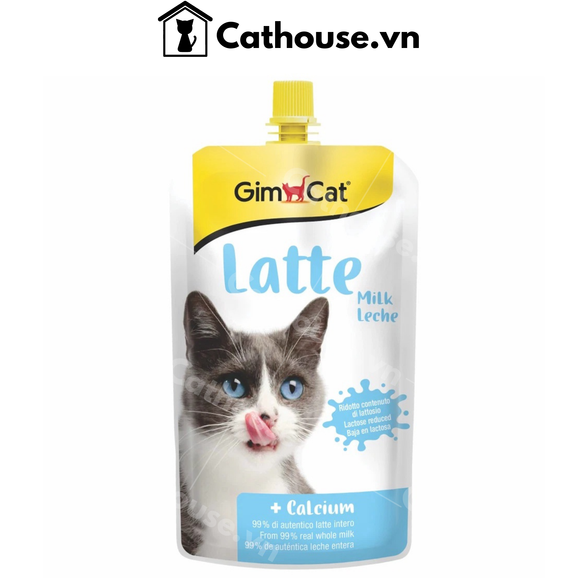  Sữa Bổ Sung Canxi Cho Mèo GimCat Cat Latte Milk 200ML 