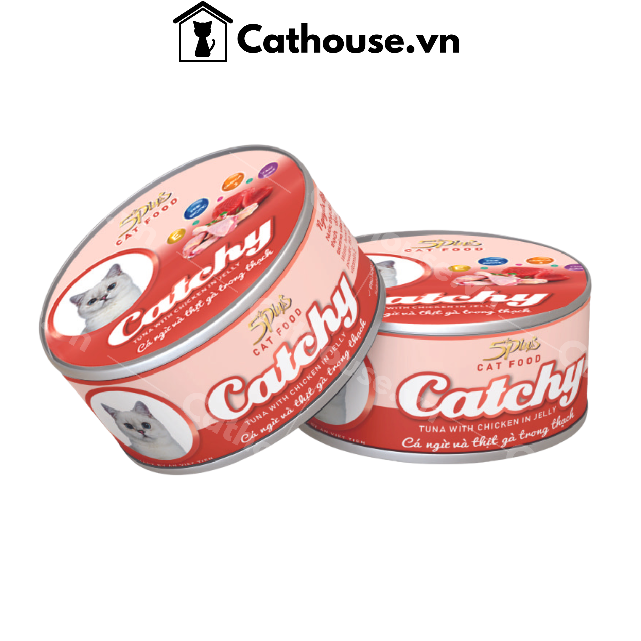  Pate Mèo Catchy Lon 400G 