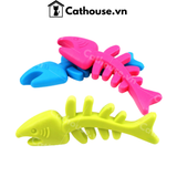  Đồ Chơi Gặm Xương Cá Cao Su Pet Q 