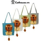  Túi Vải Canvas Đựng Thú Cưng 
