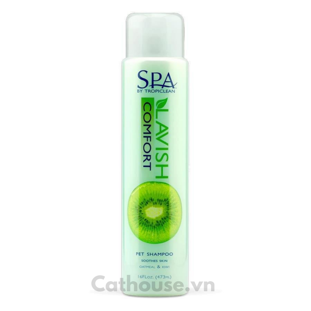  Dầu Tắm Hương Kiwi Tropiclean Comfort Shampoo 473ML 
