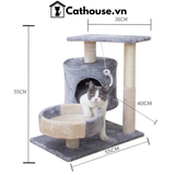  Trụ Cào Móng Kèm Ổ Nằm Cat Tree 