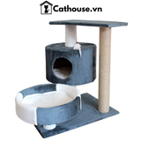  Trụ Cào Móng Kèm Ổ Nằm Cat Tree 