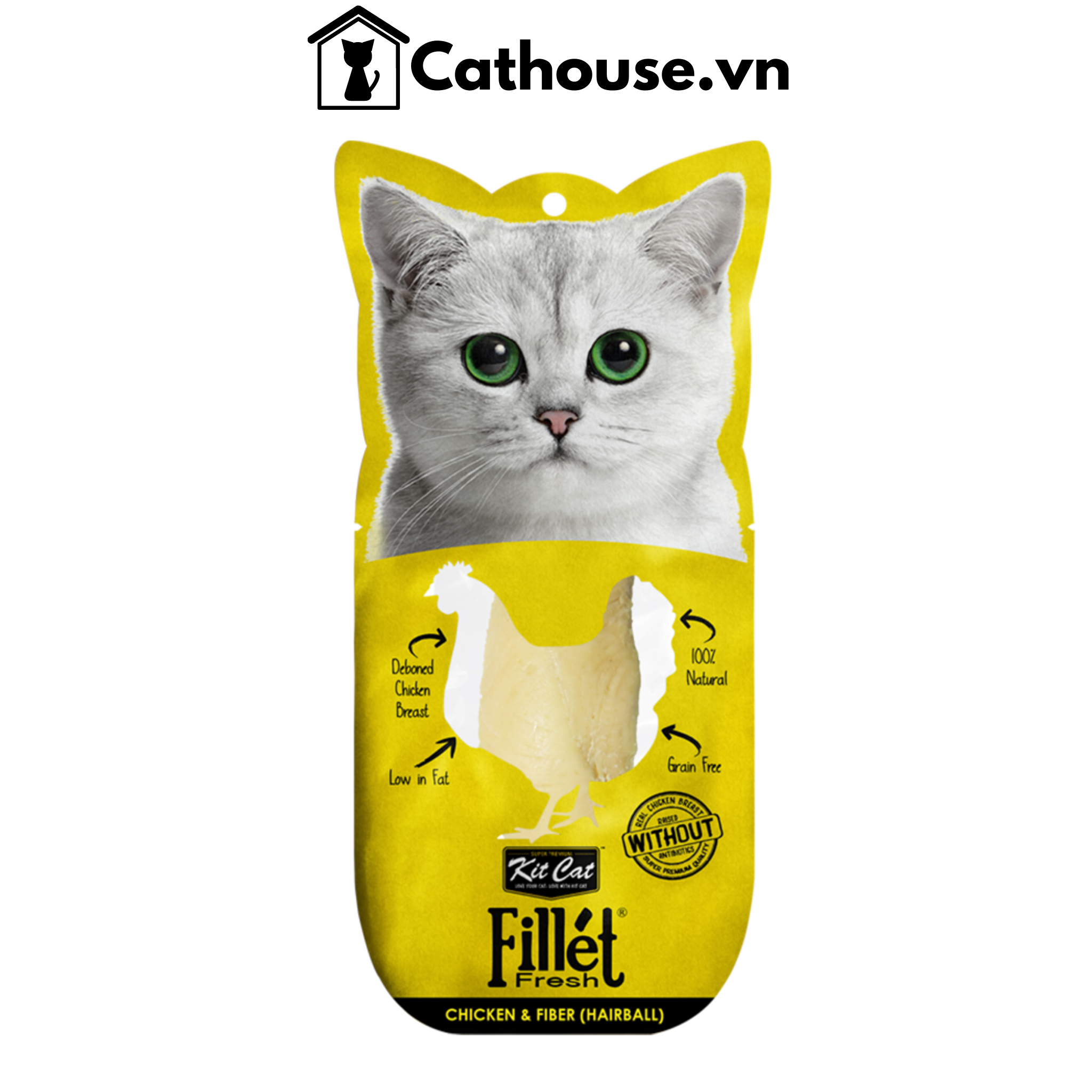  Snack Kit Cat Fillet Fresh 30G 