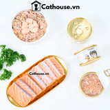  Pate lon cá ngừ jelly topping cá hồi King’s Pet by Bao Anh 80g 