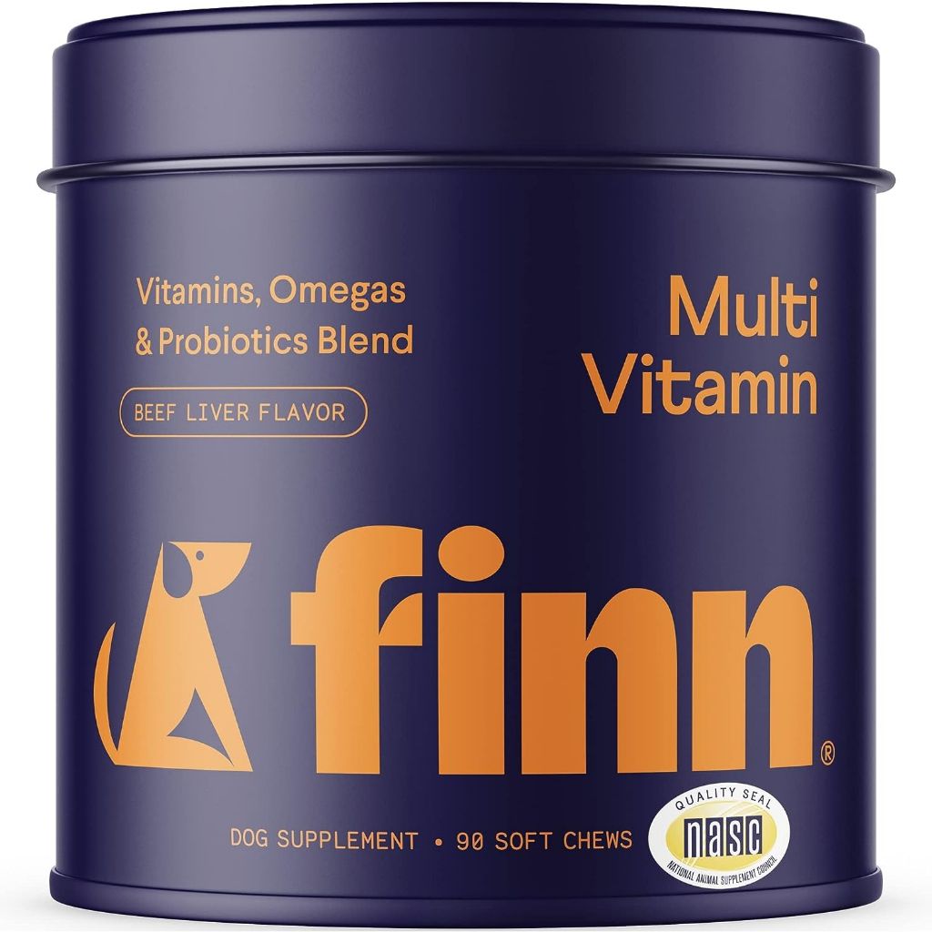  Viên nhai  Finn All-in-1 Vitamin Tổng Hợp Cho Chó, Sức Khỏe Đường Ruột, Miễn Dịch, Hỗ Trợ Khớp, Tim Mạch 