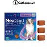  Nexgard Spectra Viên Nhai Trị Nội Ngoại Ký Sinh ( Ve, Rận, Bọ Chét Giun Tròn, Giun Sán,… ) 15 - 30KG 