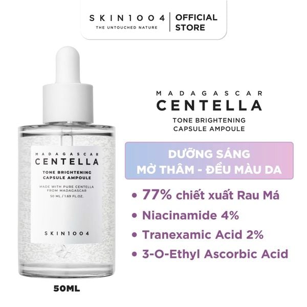  Tinh chất dưỡng sáng SKIN1004 Madagascar Centella Tone Brightening Capsule Ampoule 50ml 