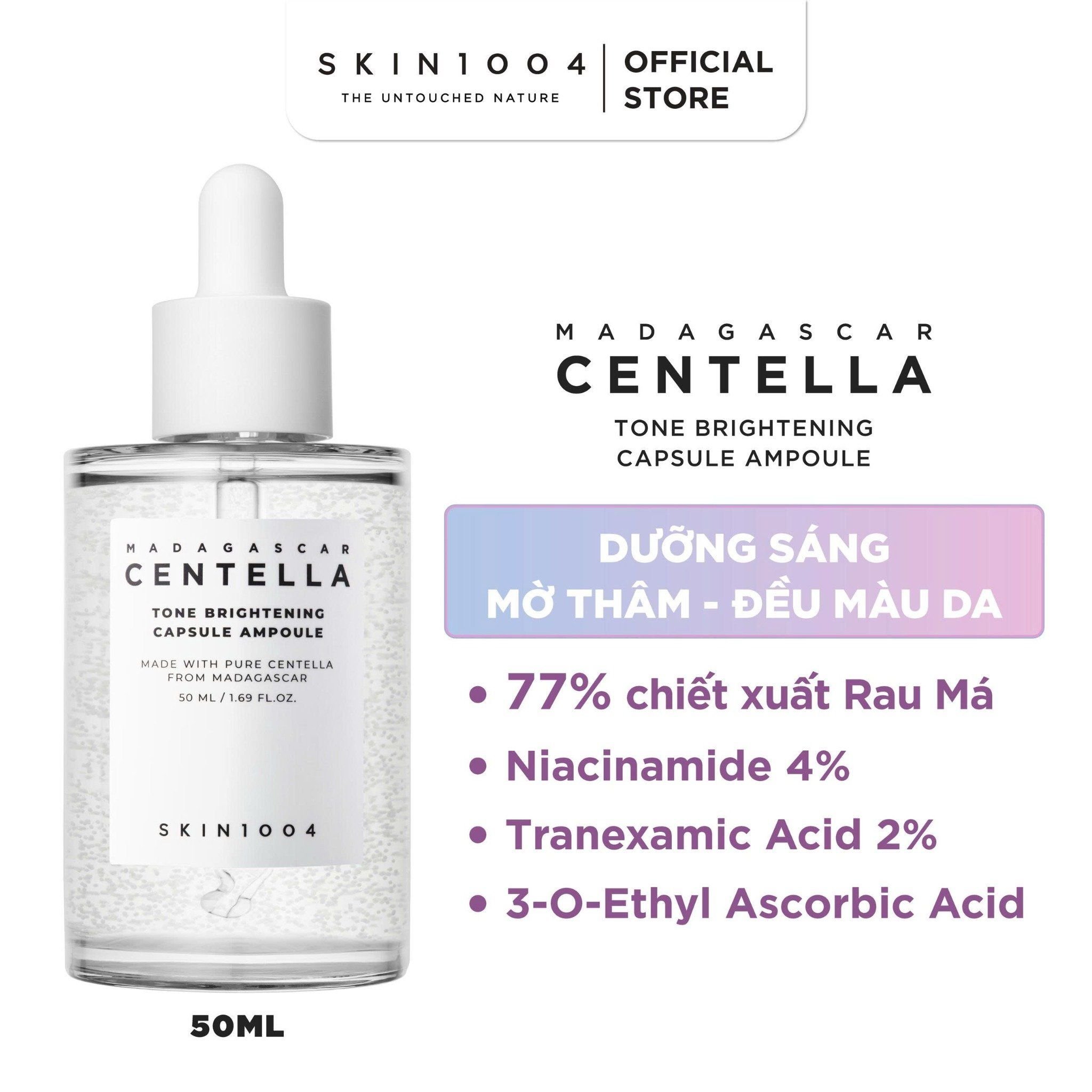  Tinh chất dưỡng sáng SKIN1004 Madagascar Centella Tone Brightening Capsule Ampoule 50ml 