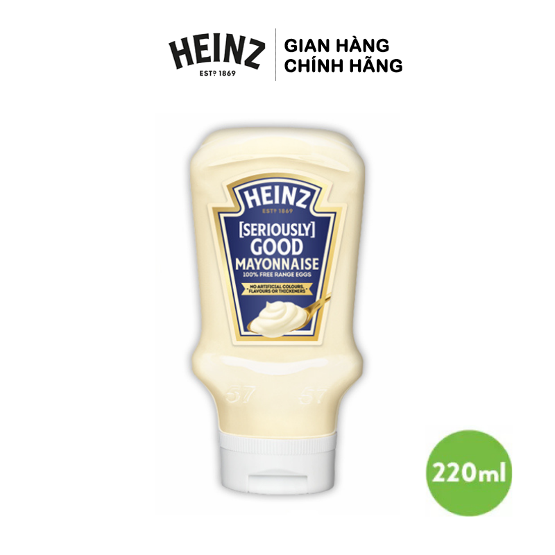  Sốt Mayonnaise Good Heinz 220ml 