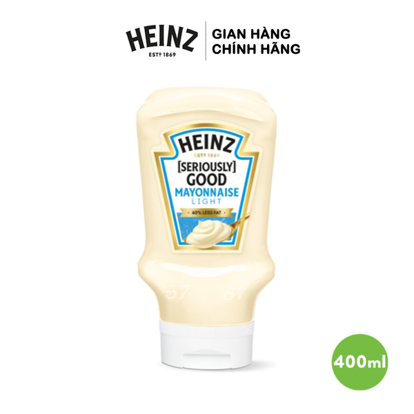  Sốt Mayonnaise Light HEINZ 400ml (Ít Béo) 