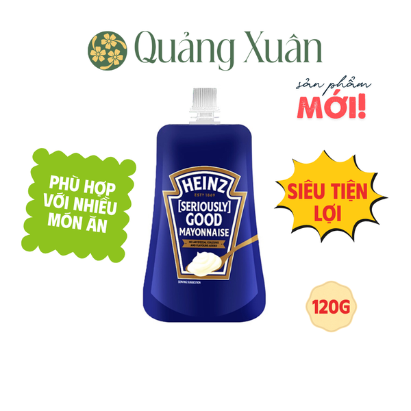  Sốt Mayonnaise hiệu Heinz - Heinz Good Mayonnaise 120g 