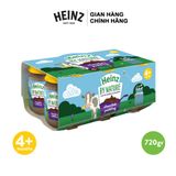  [Mua 1 Tặng 1] Lốc Pudding Sô-Cô-La HEINZ (6 Hũ x 120g) (Date: 31/05/2022) (Bé 4 Tháng Tuổi) 